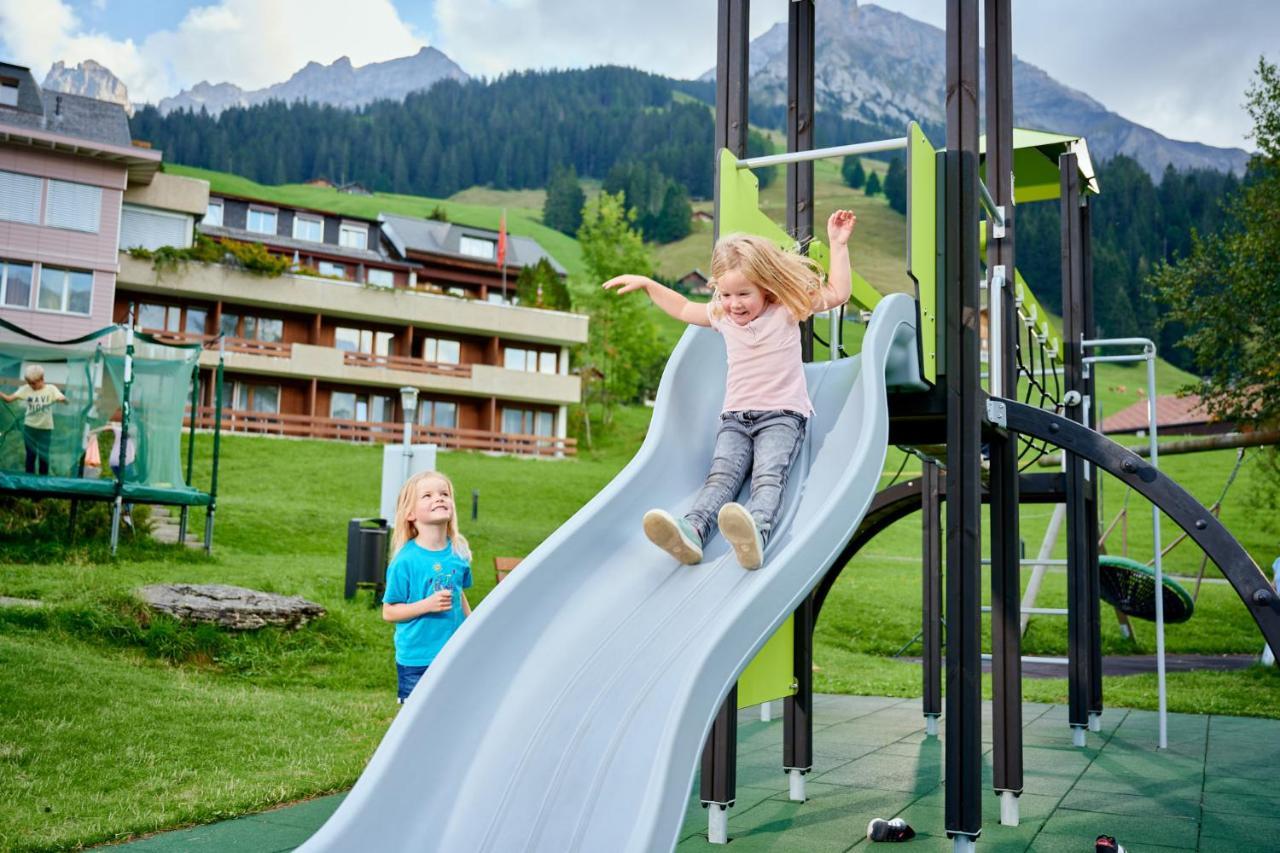 Ferien- Und Familienhotel Alpina Adelboden Dış mekan fotoğraf