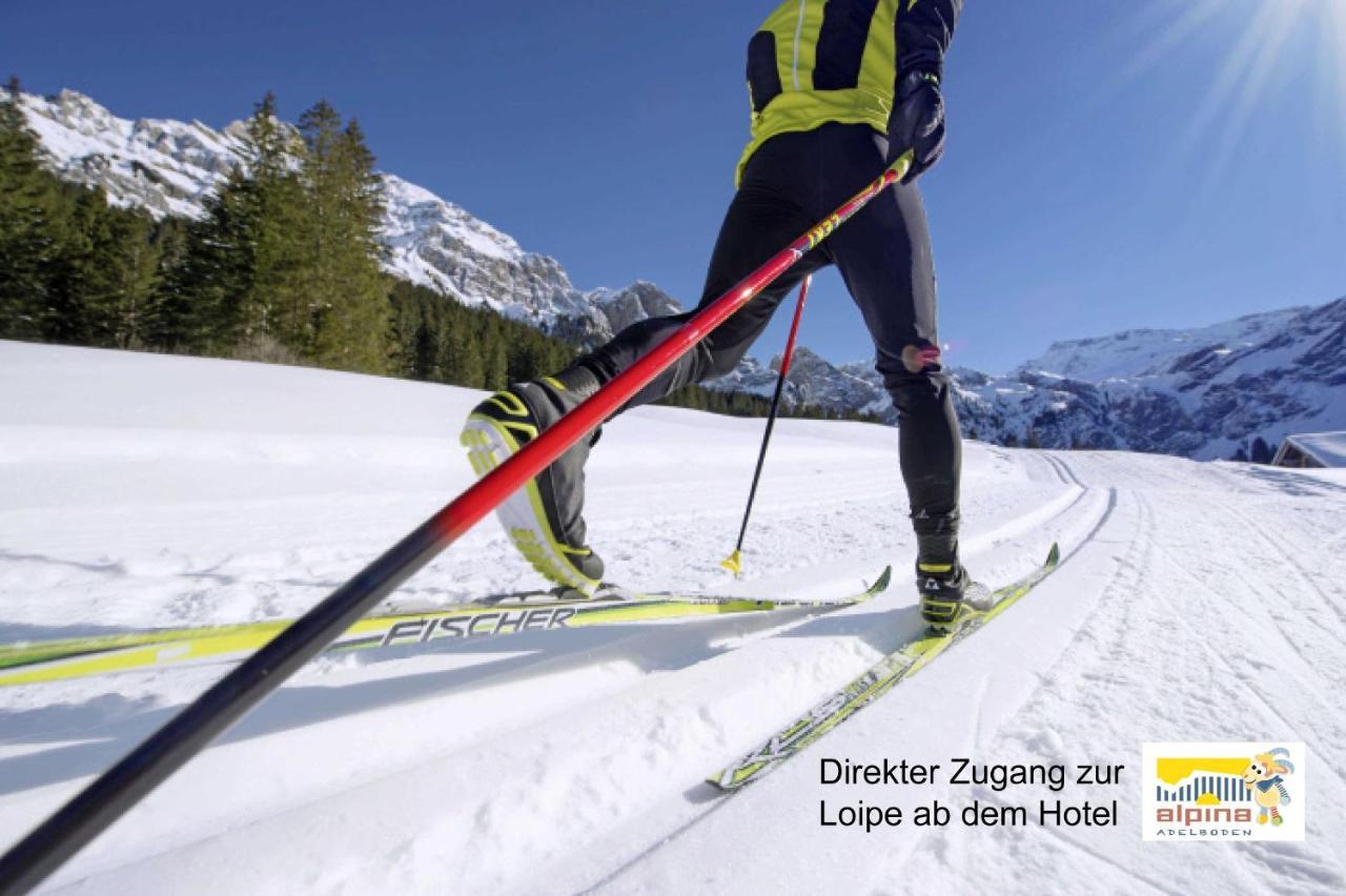 Ferien- Und Familienhotel Alpina Adelboden Dış mekan fotoğraf