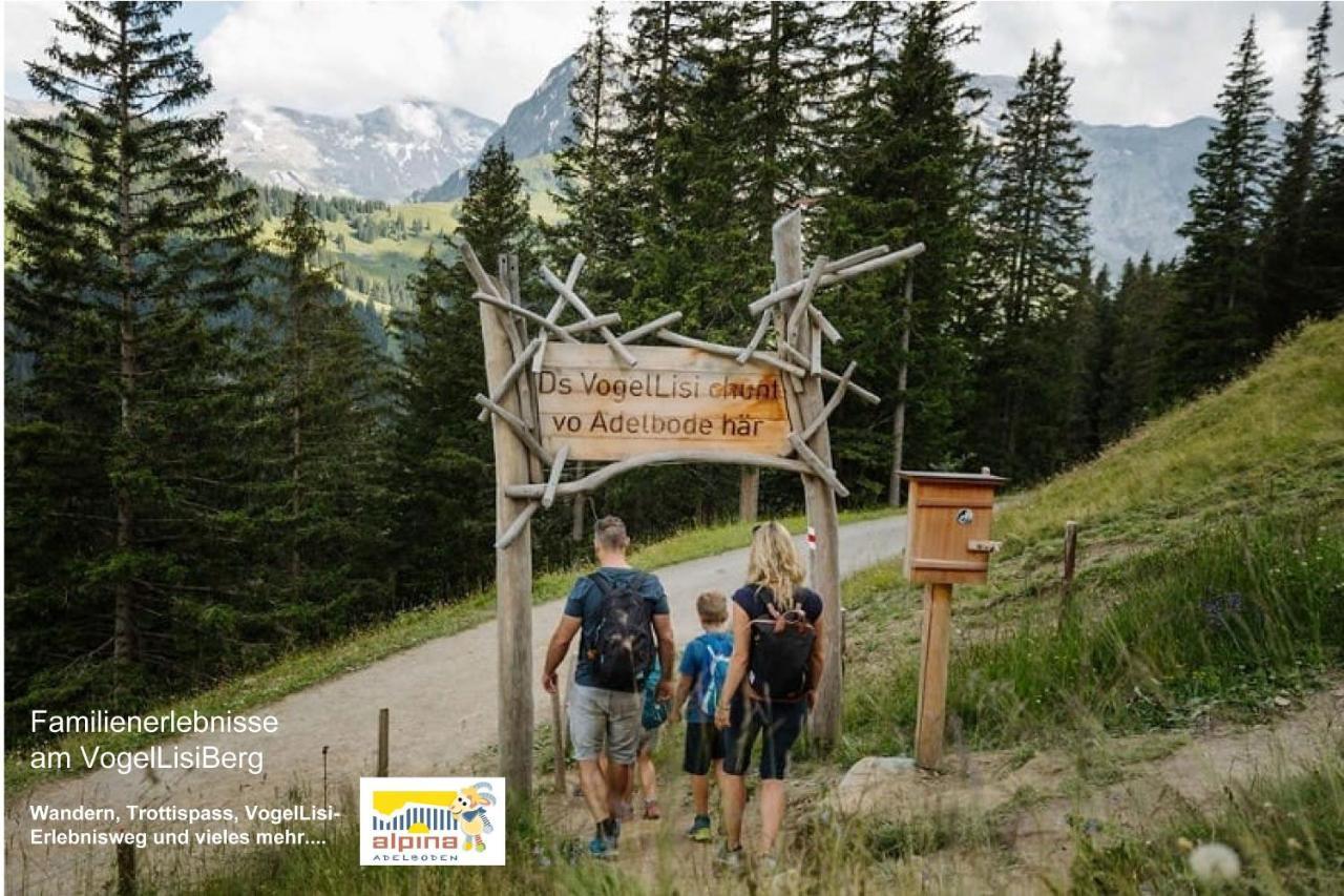 Ferien- Und Familienhotel Alpina Adelboden Dış mekan fotoğraf