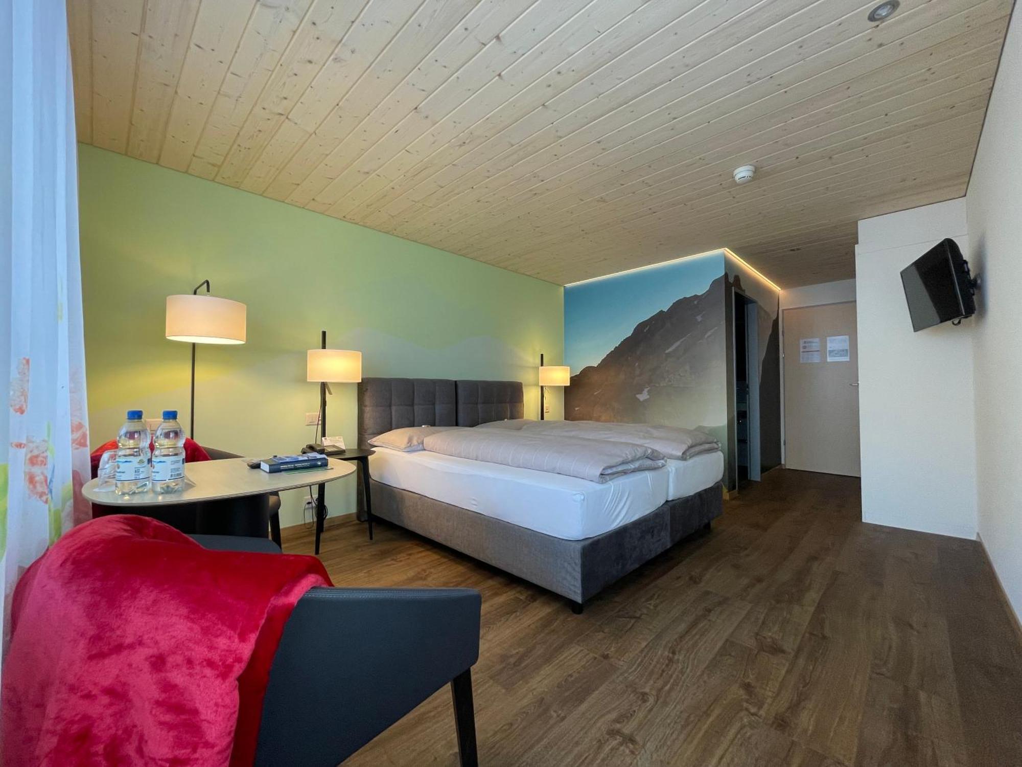 Ferien- Und Familienhotel Alpina Adelboden Dış mekan fotoğraf