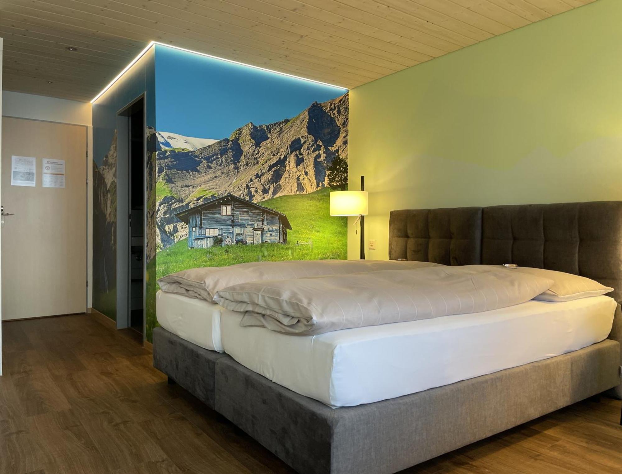 Ferien- Und Familienhotel Alpina Adelboden Dış mekan fotoğraf