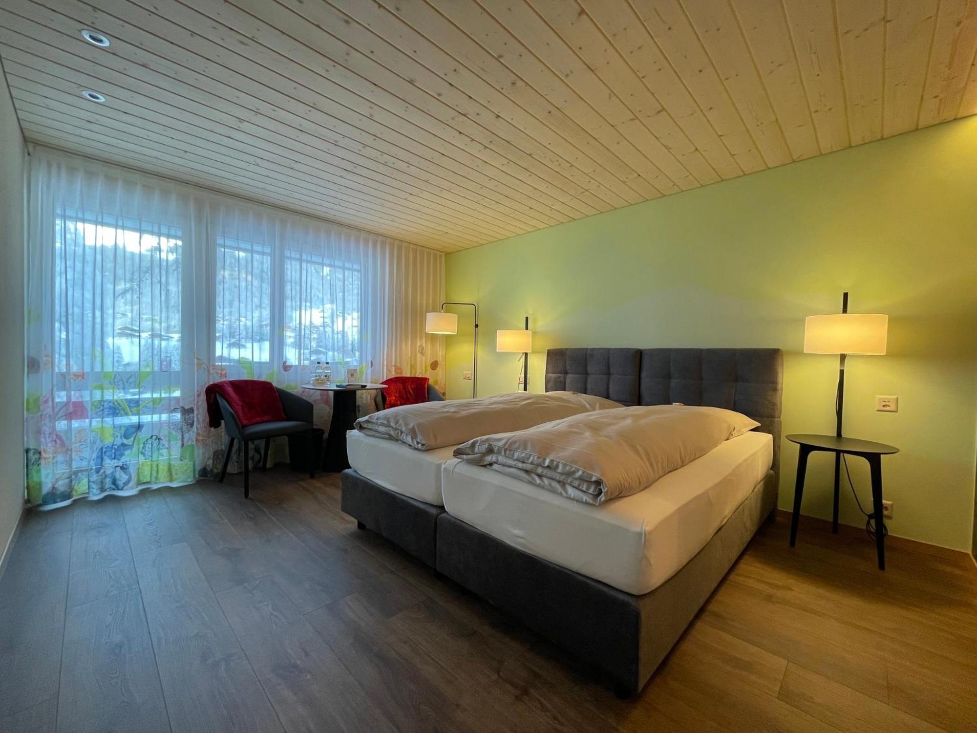 Ferien- Und Familienhotel Alpina Adelboden Dış mekan fotoğraf