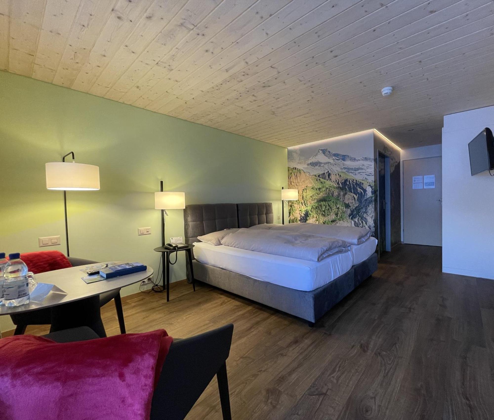 Ferien- Und Familienhotel Alpina Adelboden Dış mekan fotoğraf