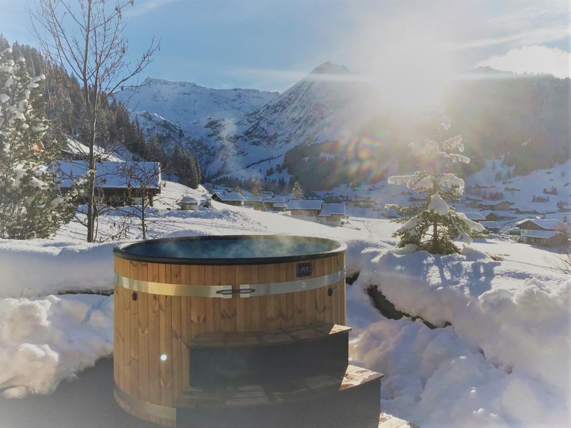Ferien- Und Familienhotel Alpina Adelboden Dış mekan fotoğraf